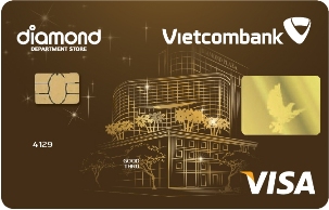 Thẻ Vietcombank Diamond plaza
